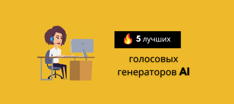 голосовых генераторов AI