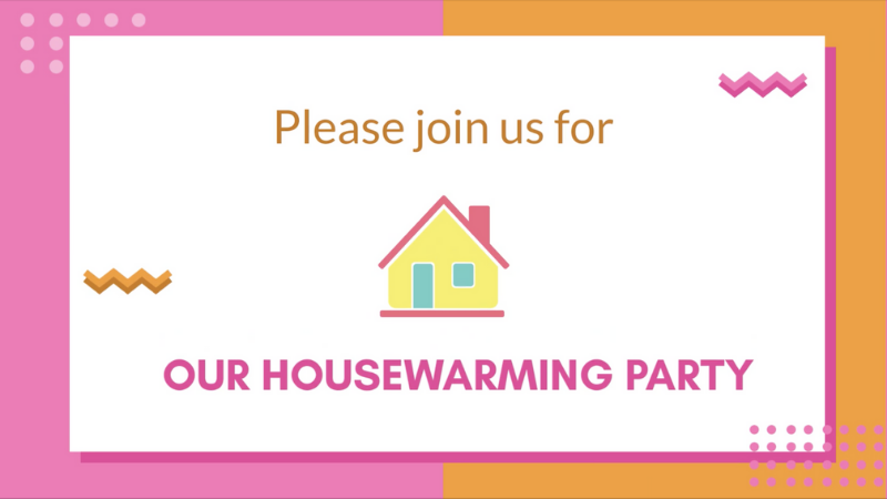 Housewarming Party Invite